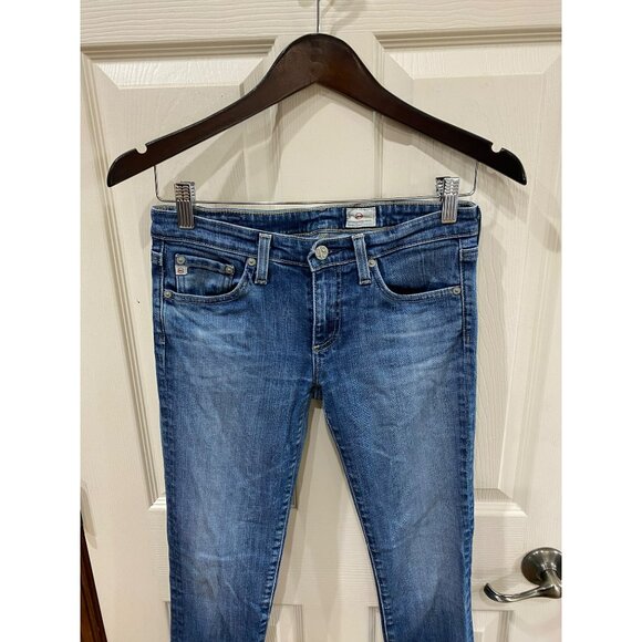 AG Adriano Goldschmied Womens Skinny Jeans 26R Blue Denim - Picture 3 of 6